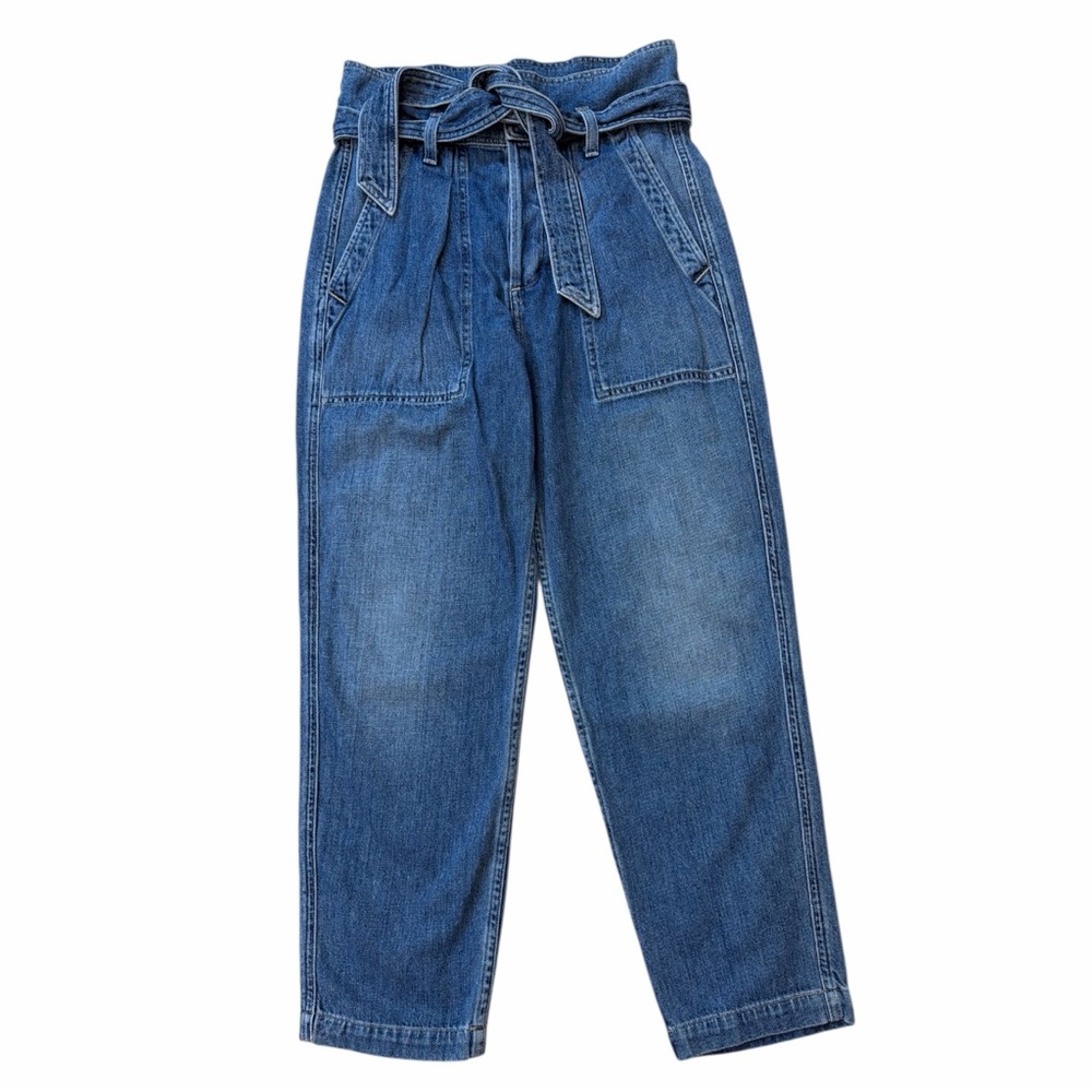 Citizens Of Humanity Noelle Belted Straight Leg Jeans